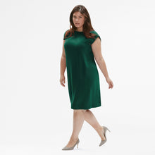 Women | Sarah Dress - Crepe | Viridian