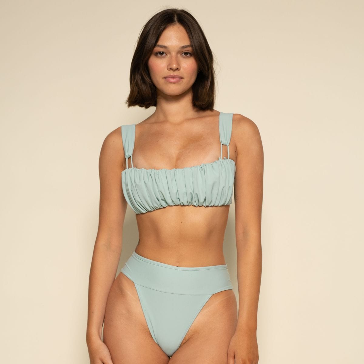 Women | Tamarindo Binded Bikini Bottom | Powder Blue
