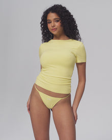 Essential String Thong | Sage Green