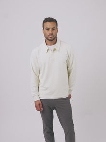 Mens | Hyperloop Rugby Polo | Signature-Fit | Ivory