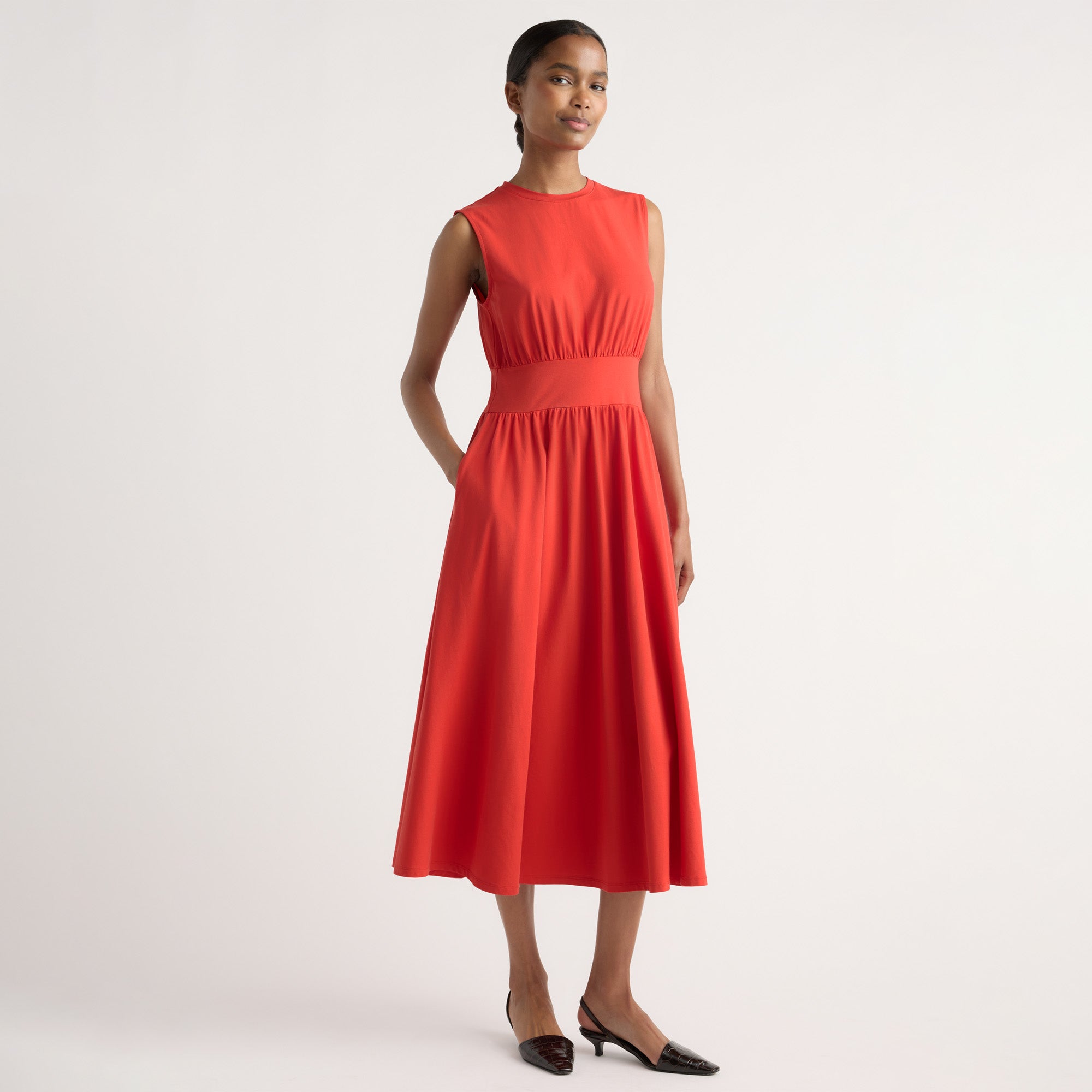Isilda | Prynn Sleeveless Jersey Dress in Size Extra Small