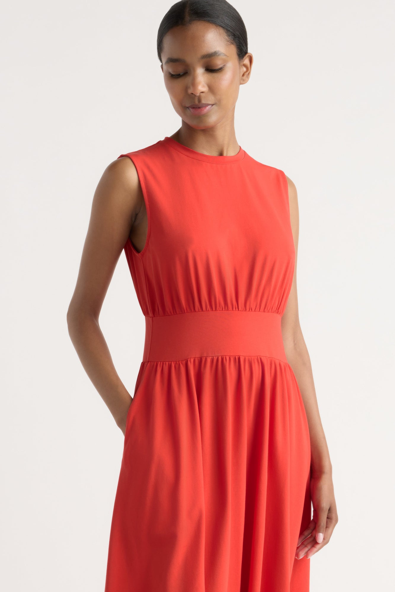 Isilda | Prynn Sleeveless Jersey Dress in Size Extra Small