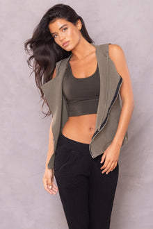 Women | Quilted Racer Jogger | Black