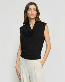 Renee | Ramona Cowl Neck Tee in Size Small