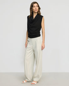 Renee | Ramona Cowl Neck Tee in Size Small