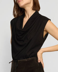 Helena | Ramona Cowl Neck Tee in Size Small