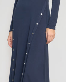 Beate | Shawna Button-Accent Collared Dress in Size Extra Small