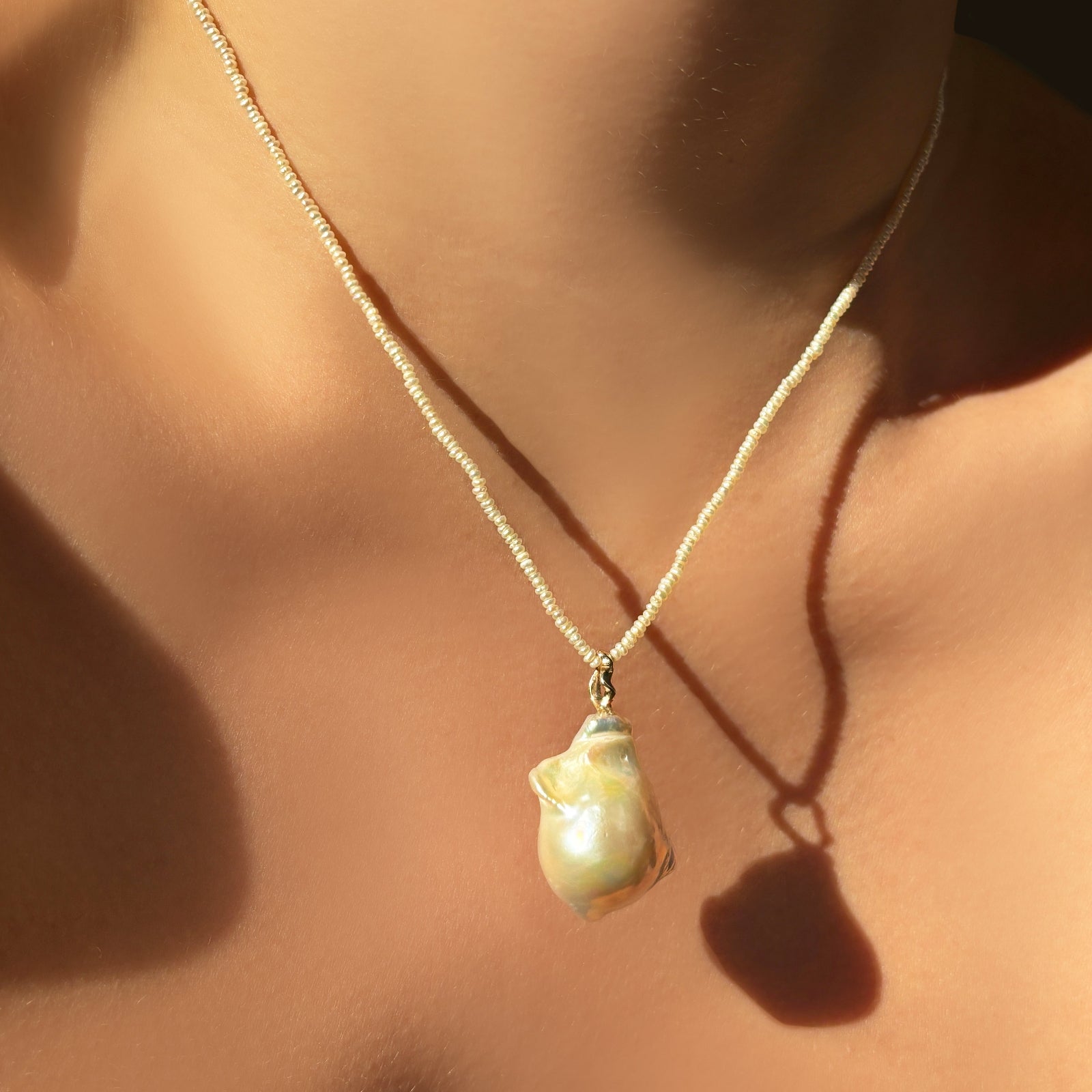 Skinny Gemstone Necklace