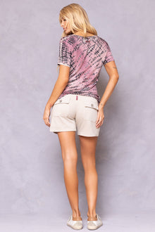 Women | Slouchy Baby Fleece Cargo Short | Desert