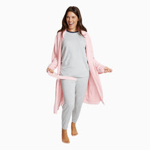 Modal Waffle Spa Robe | Flamingo
