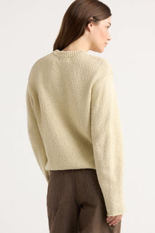 Renee | Sonya Textured Organic Cotton Sweater in Size Small