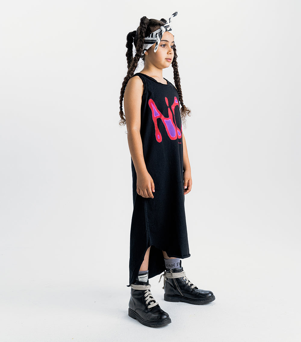 Girl | Hell No! Tank Dress | Black