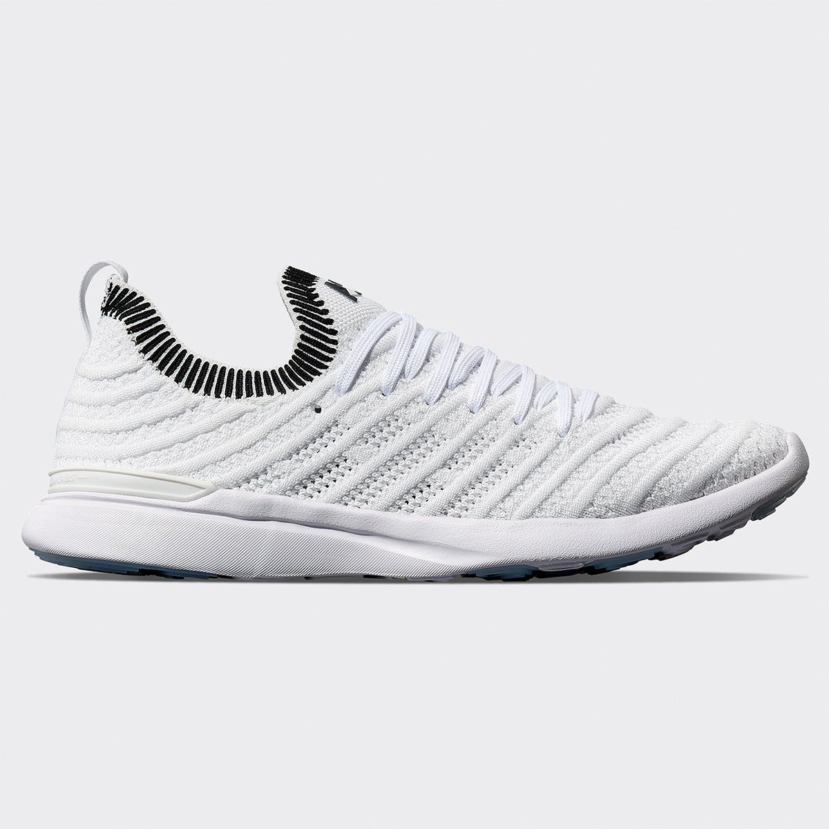 Men | TechLoom Wave | White x Black x Ribbed