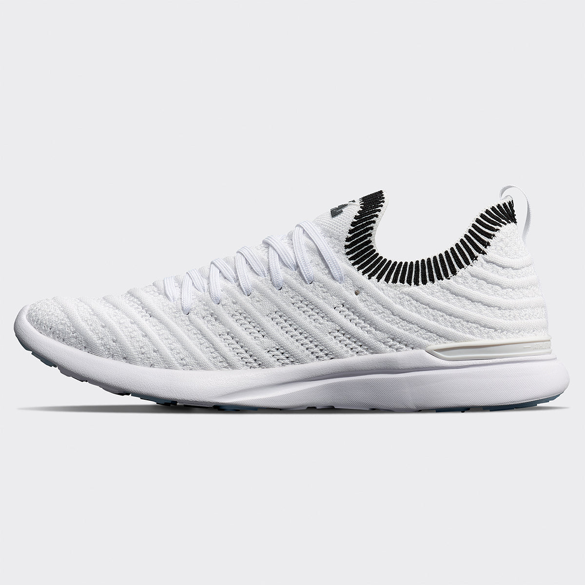 Men | TechLoom Wave | White x Black x Ribbed