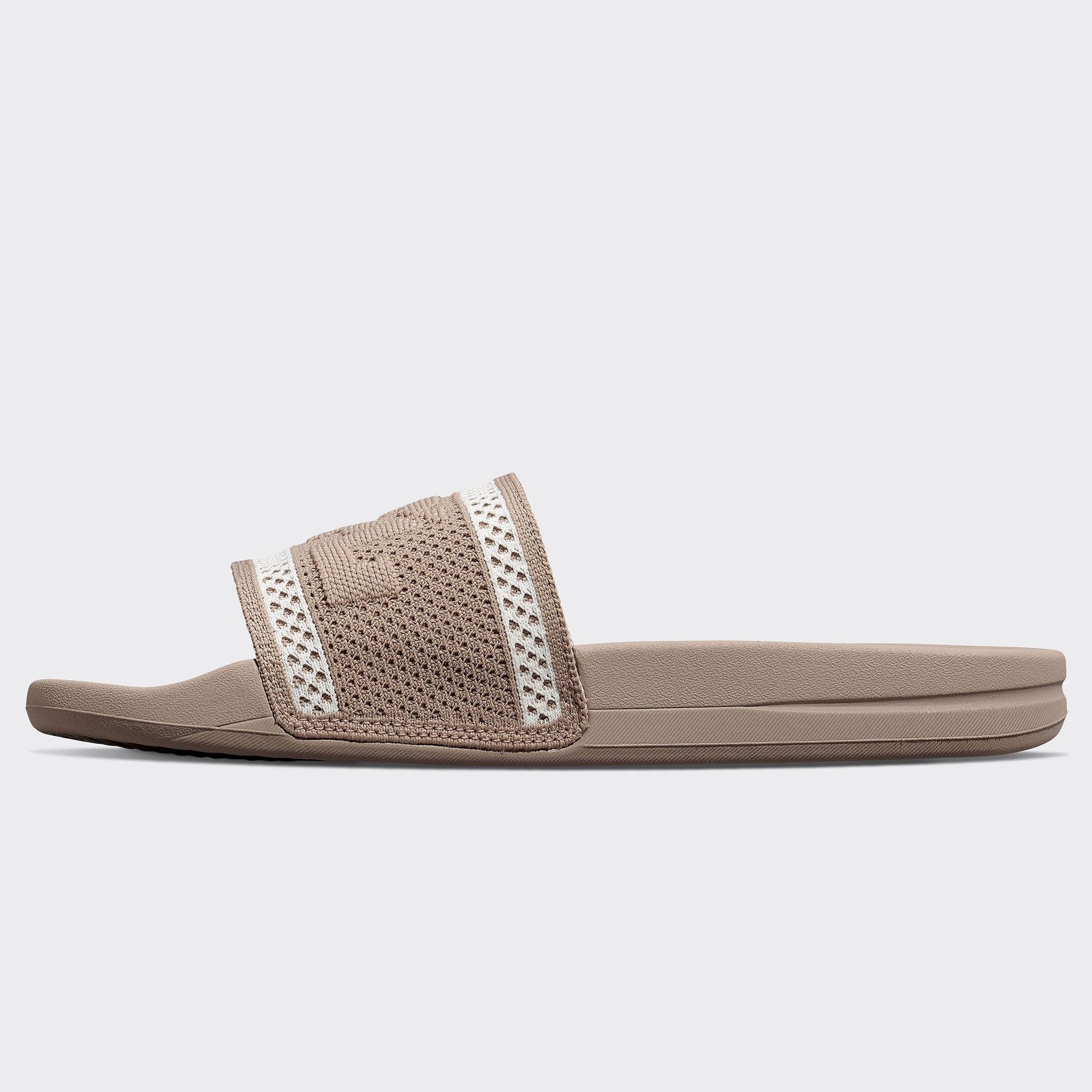 Men | Big Logo TechLoom Slide | Sandstone x Ivory