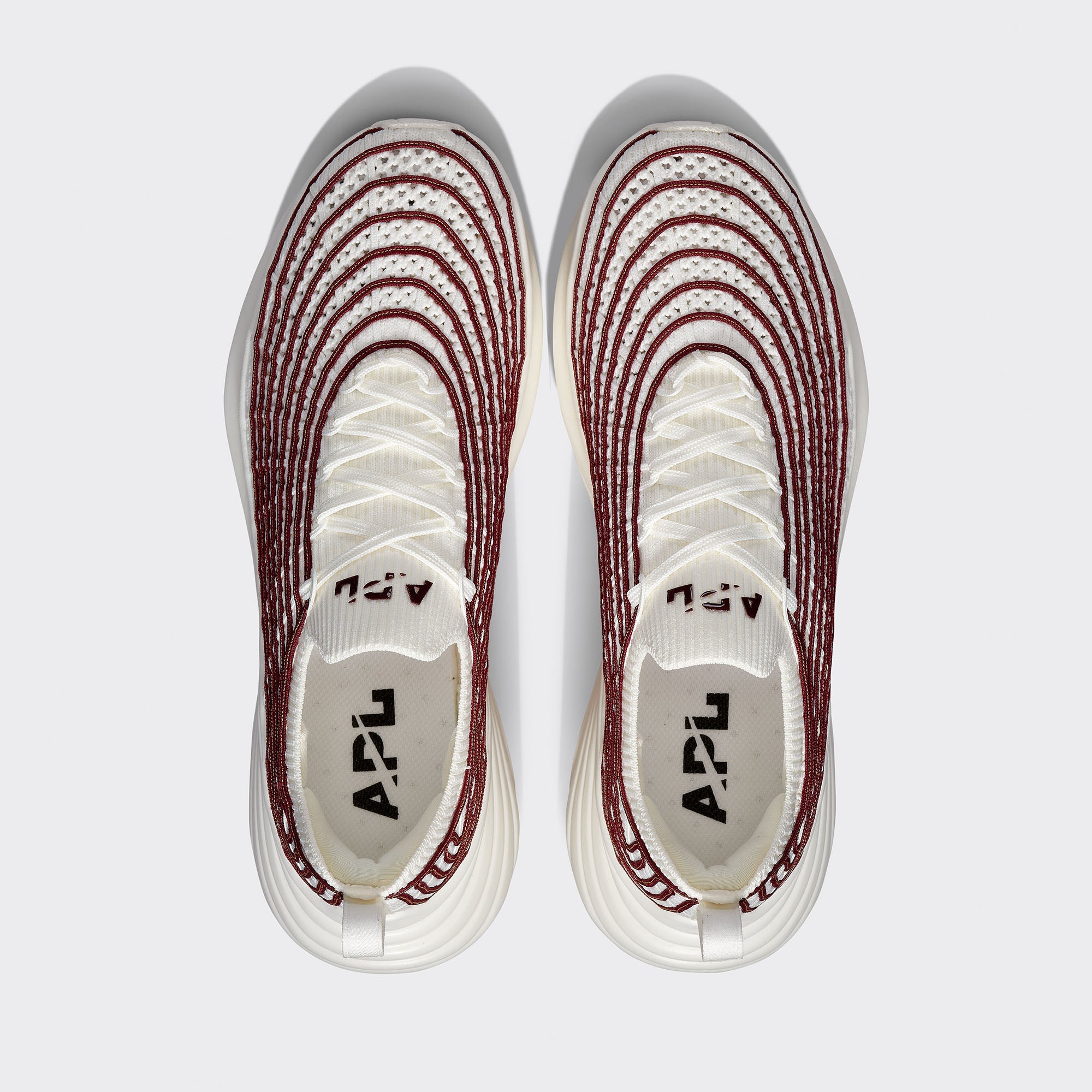 Men | TechLoom Zipline | Ivory x Burgundy x Marigold