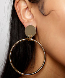 Studio 54 Hoops | Gold Vermeil