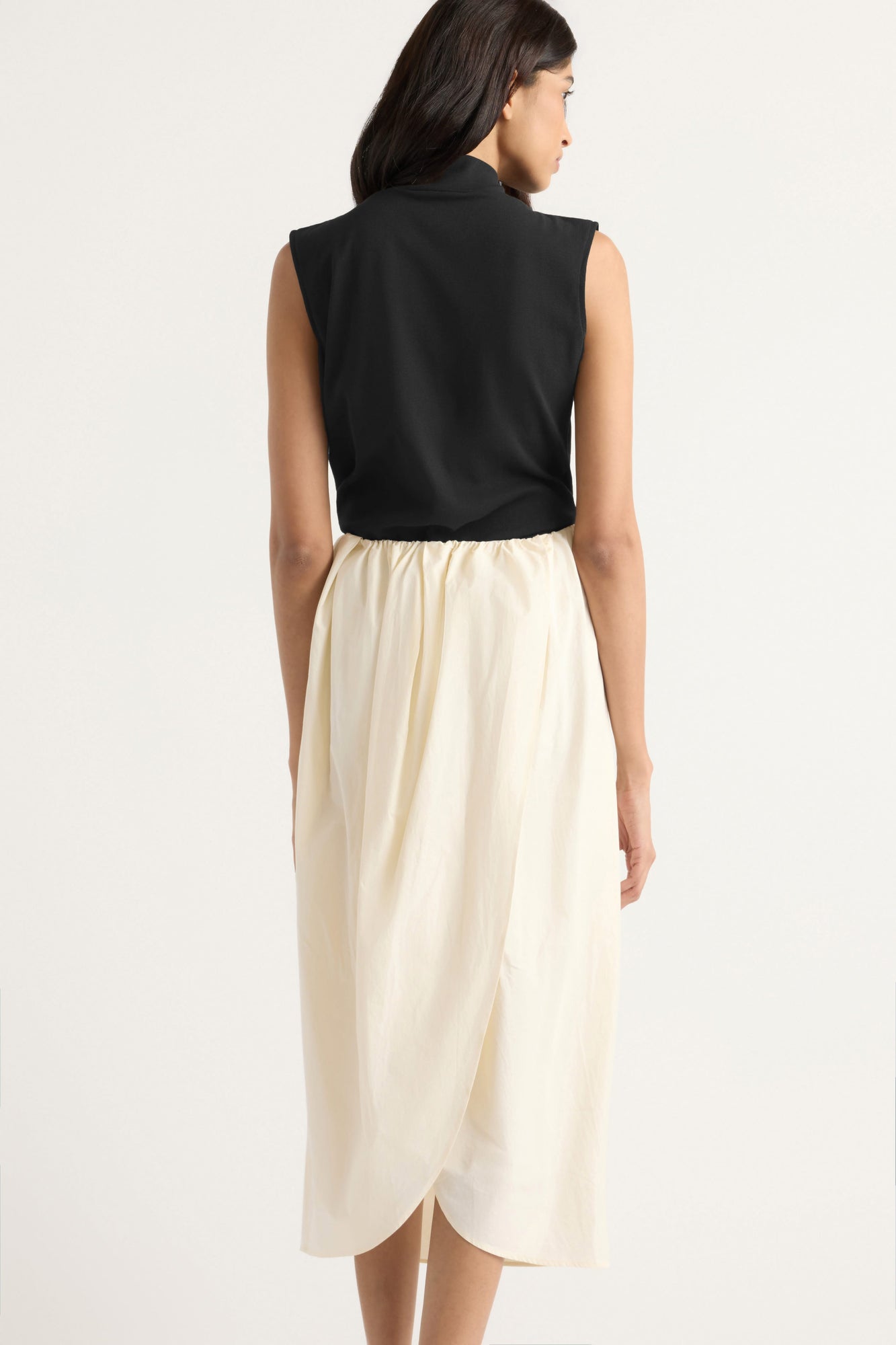 Arya | Tabitha Tulip-Wrap Hem Skirt in Size Small