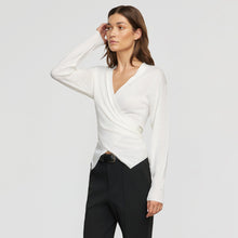 Renee | Tamar Wrap Knit Sweater in Size Small 
