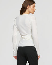 Renee | Tamar Wrap Knit Sweater in Size Small 