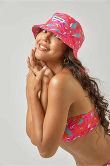 Bea Bucket Hat | Tropical Tango