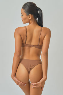 Tona Twisted Top / Cocoa - Bikinis & Beachwear | Blackbough Swim