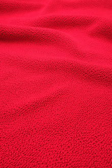 UNE PIECE-Crinkle Cut Square Neck One Piece RED