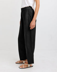 Utility Pocket Ankle Pant | Vintage Black