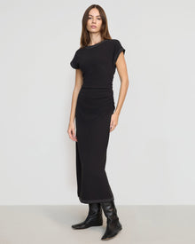 Beate | Vela Ruched-Waist Dress Dress in Size Extra Small