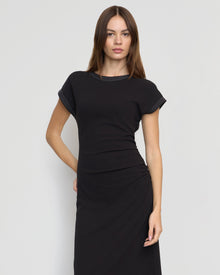 Beate | Vela Ruched-Waist Dress Dress in Size Extra Small