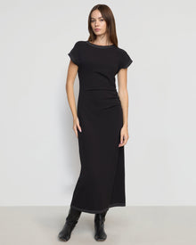 Beate | Vela Ruched-Waist Dress Dress in Size Extra Small