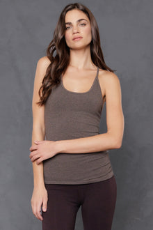 Women | Freestyle Bra Tank | Charcoal/Woodsmoke