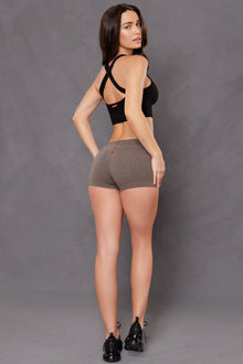 Women | Booty Short | Charcoal/Woodsmoke