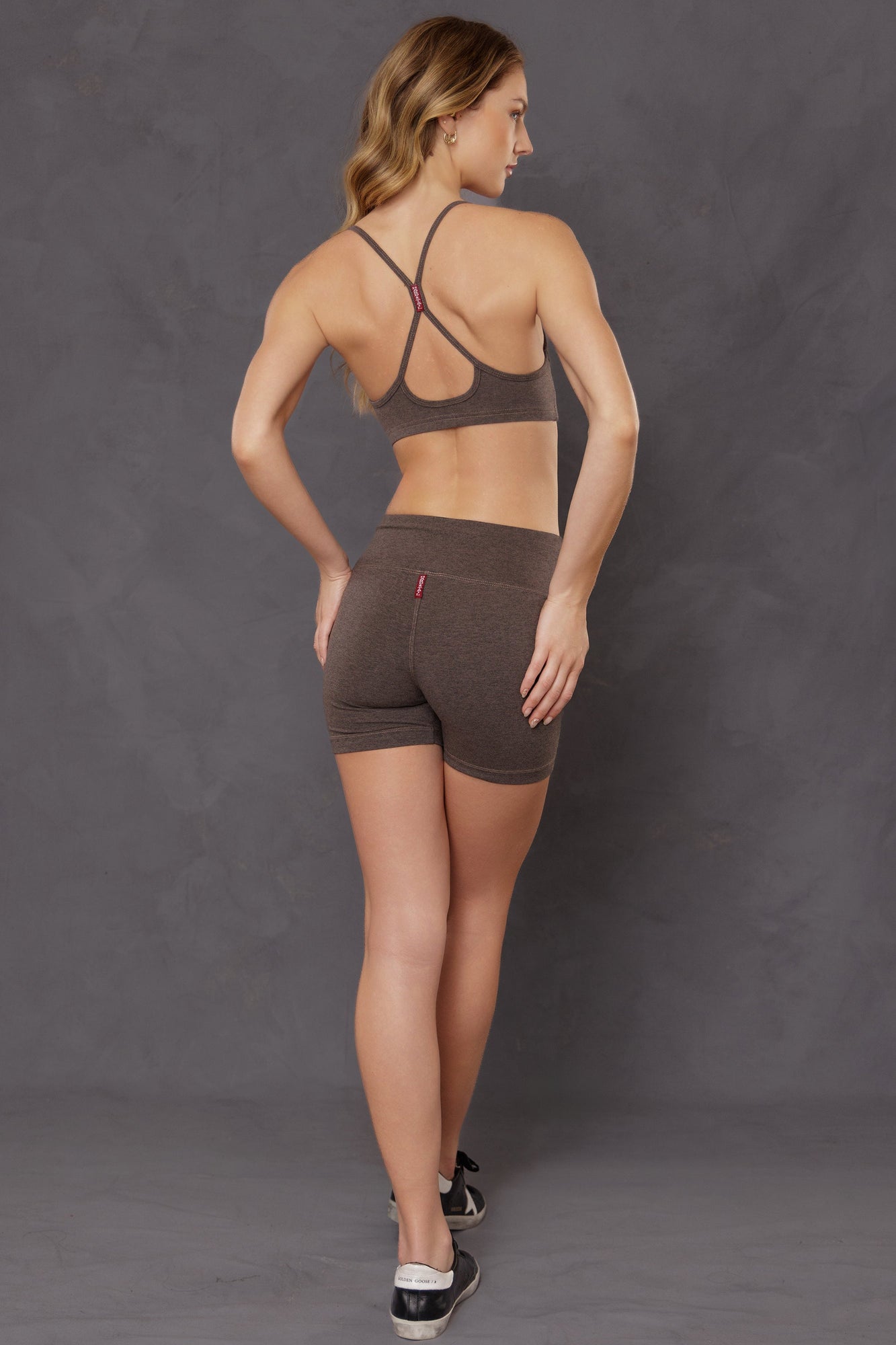 Women | Flat Waist Short | Charcoal/Woodsmoke