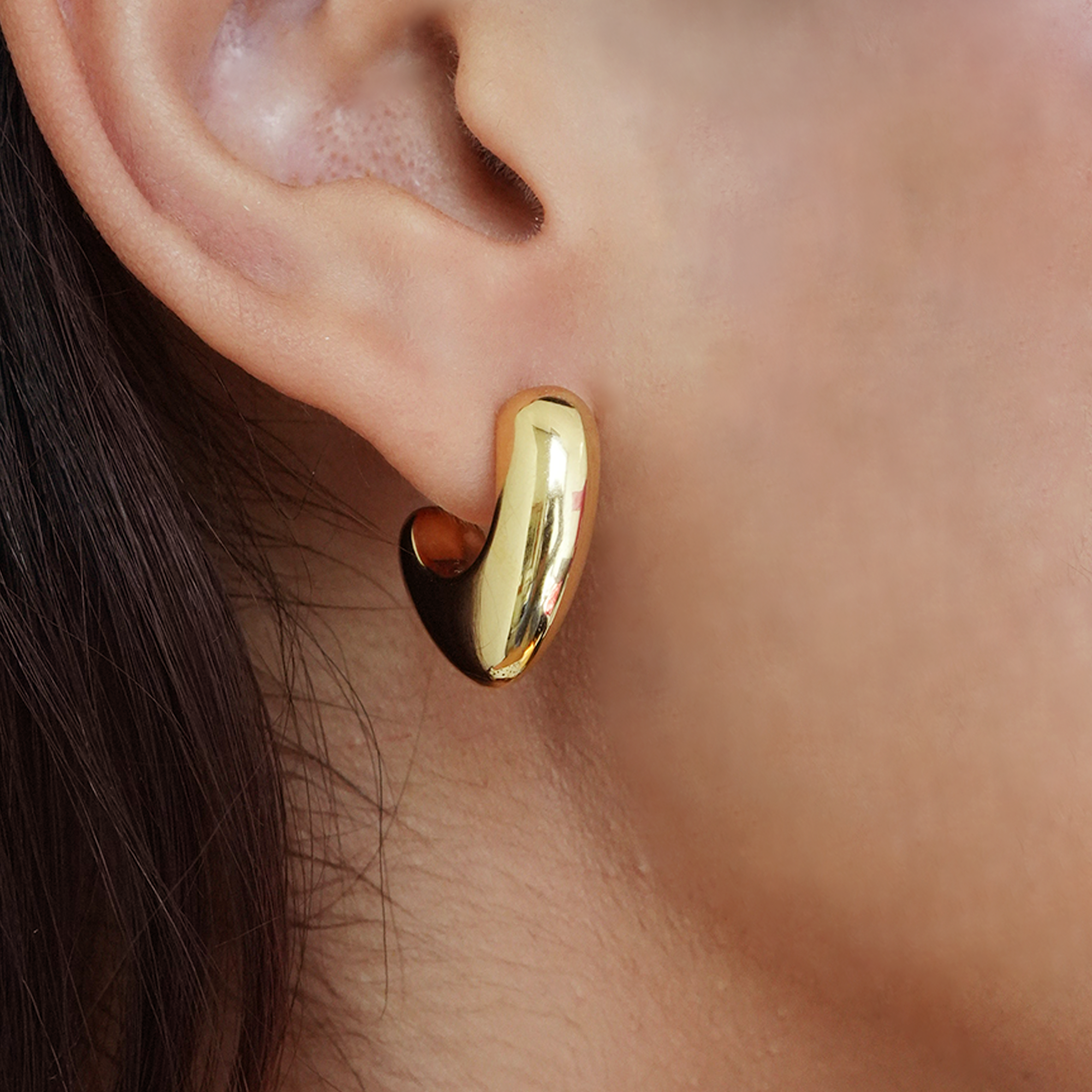The Loom Drop Earring | 18K Yellow Gold-Plated