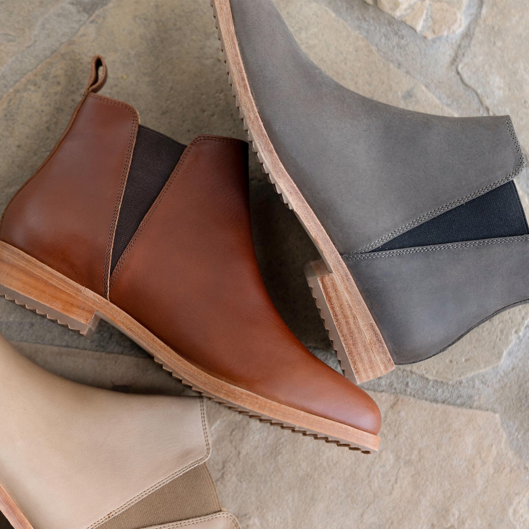 Womens | Eva Everyday Chelsea Boot | Grey