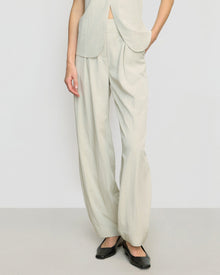 Renee | Yan Wide Barrel-Leg Pant in Size Small