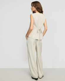 Renee | Yan Wide Barrel-Leg Pant in Size Small
