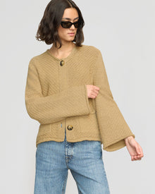 Olivia | Yoojin Textured Knit Cardigan in Size Small 
