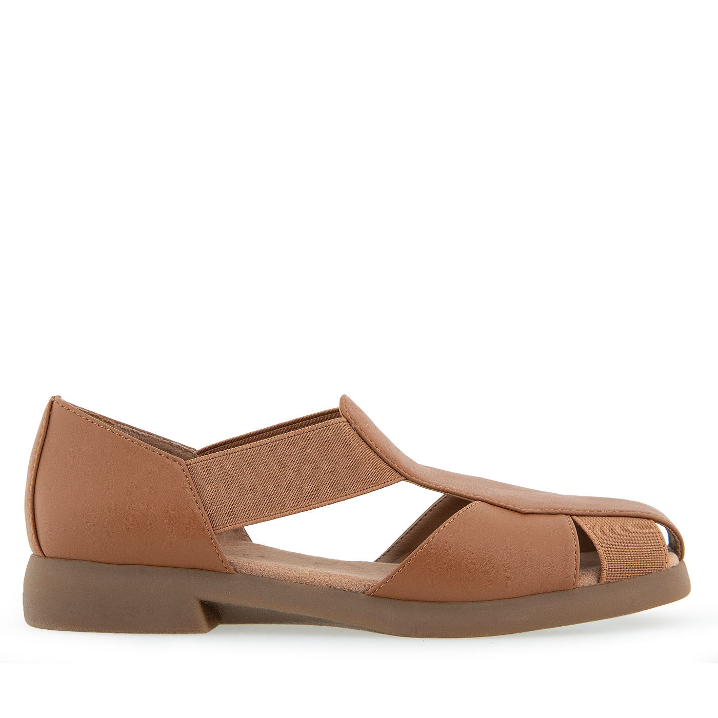 4Give Casual Fisherman | Tan Faux Nappa/Elastic